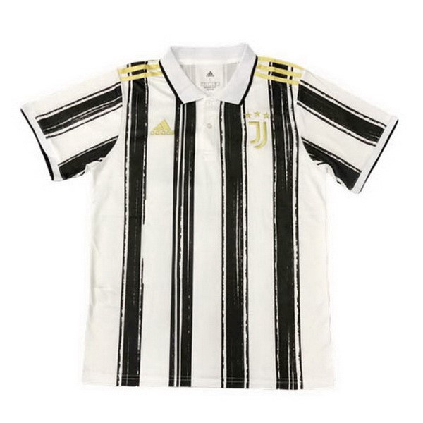 Polo Juventus 2020-21 Blanc Noir